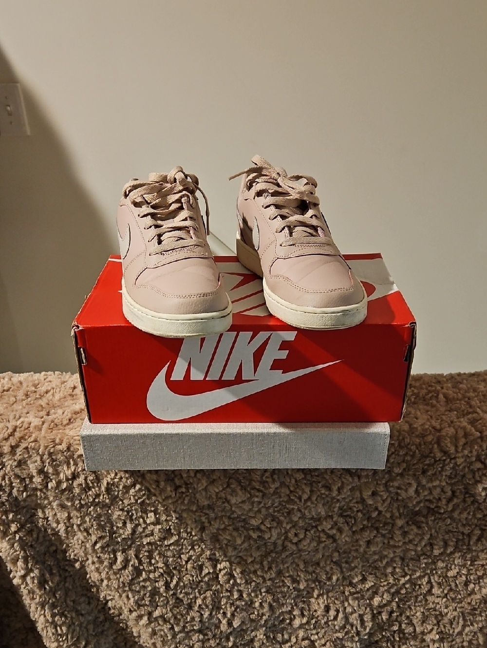 Nike Women's Blush Pink Low-Top Sneakers